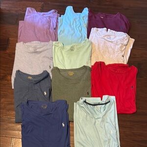 Polo by Ralph Lauren lot of multiple color tshirts